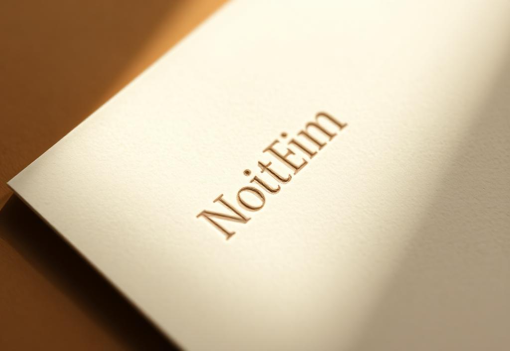 Hand-finished letterpress postcard